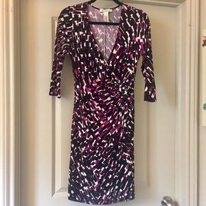 Laundry by Design Faux Wrap Dress
